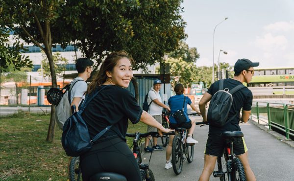 East coast bicycle tour, local neighbourhood tour