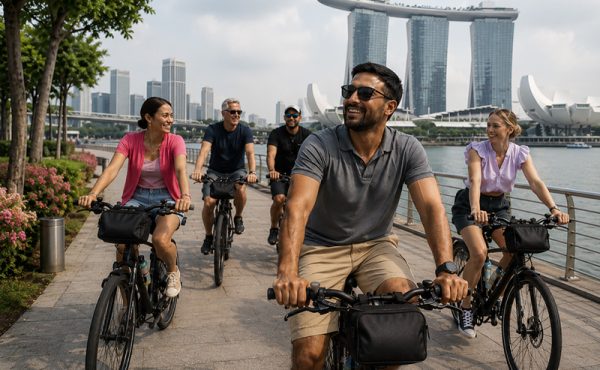 City highlights Bicycle Tour Singapore
