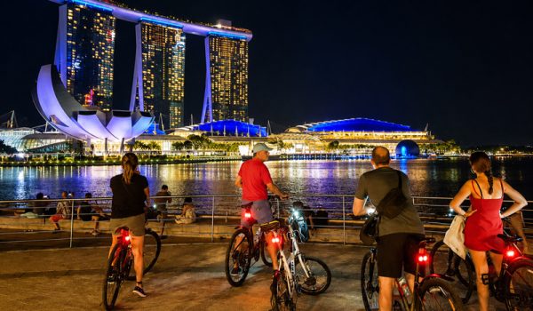 Marina Bay Night Bike Tour in Singapore
