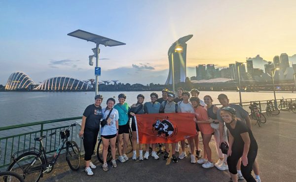 Team building bicycle tour Singapore